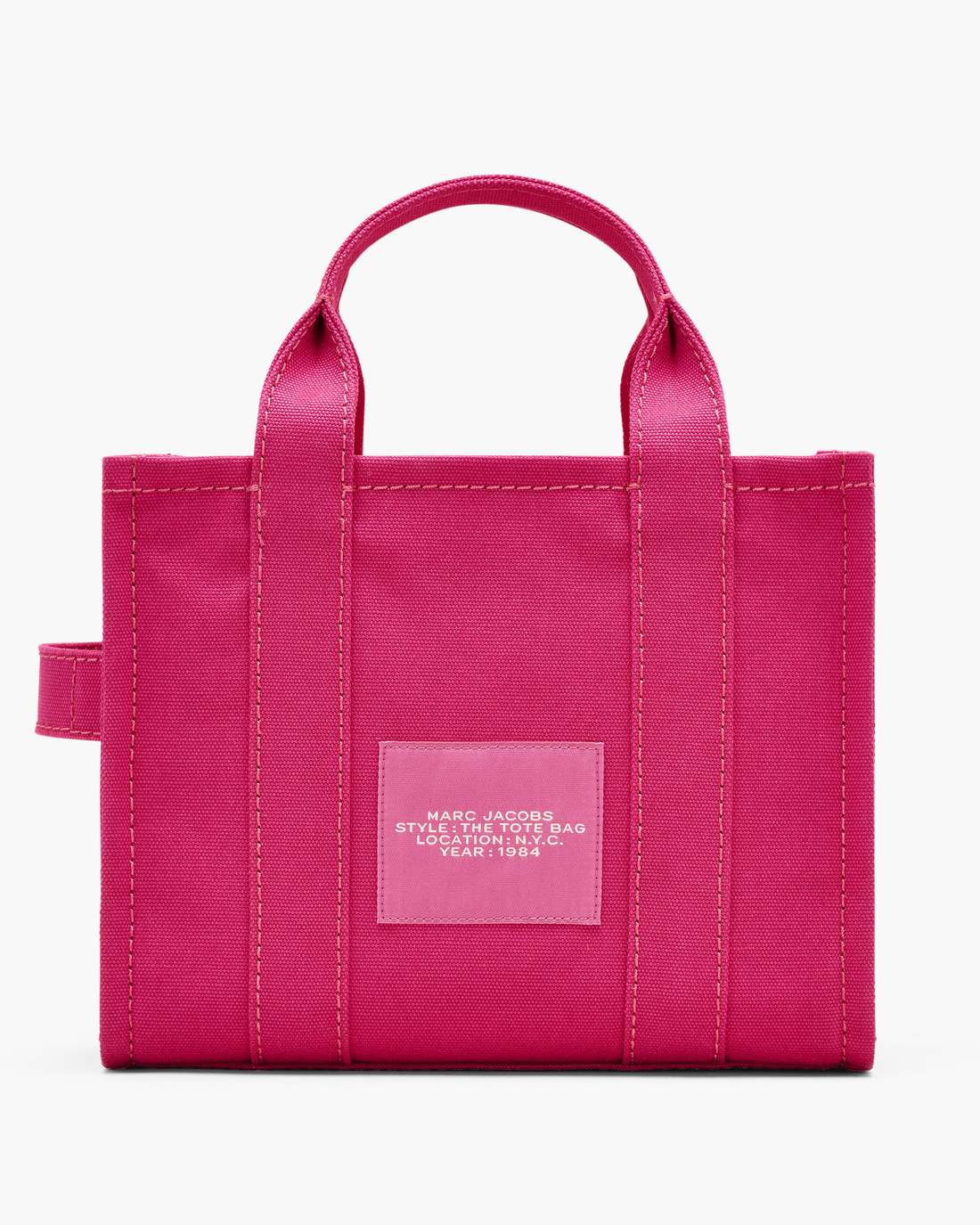 The Canvas Small Tote Bag Raspberry Pink