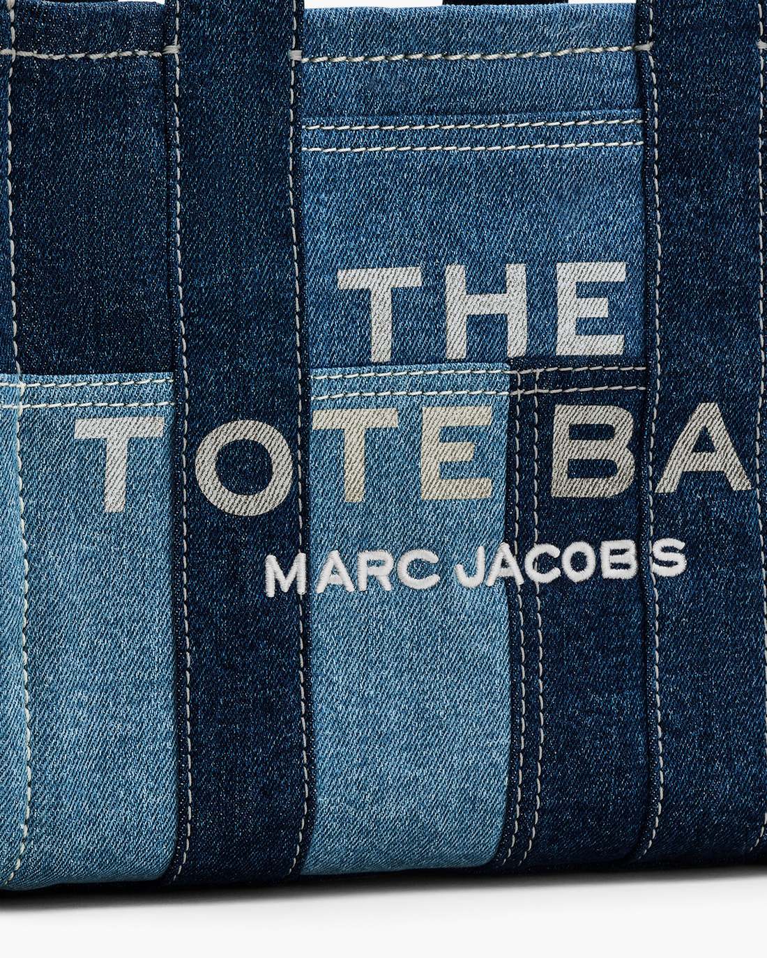 The Denim Small Tote Bag Blue Denim
