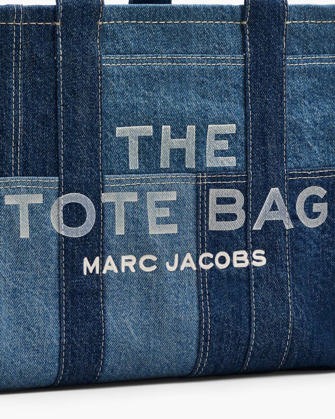 The Denim Medium Tote Bag Blue Denim