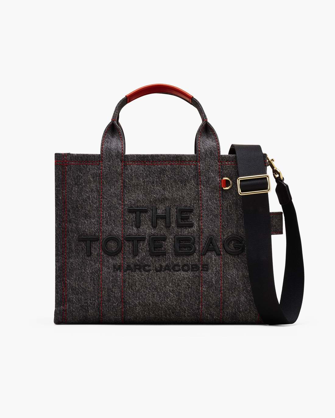 The Year Of The Horse Canvas Medium Tote Bag Black Multi