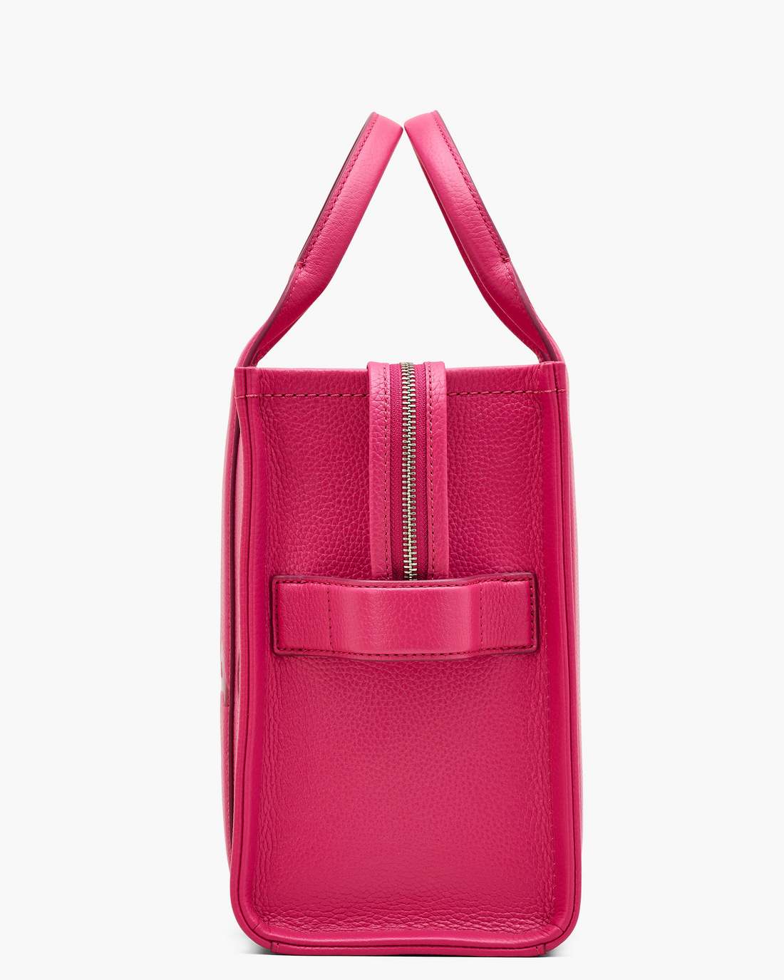 The Leather Medium Tote Bag Raspberry Pink