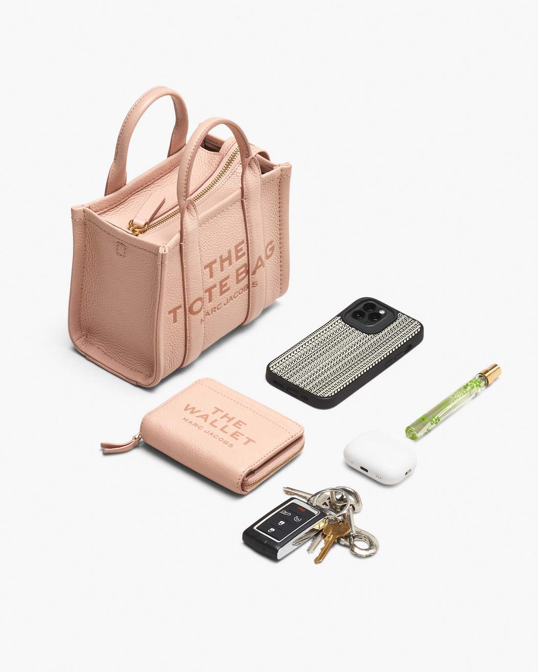 The Leather Crossbody Tote Bag Black