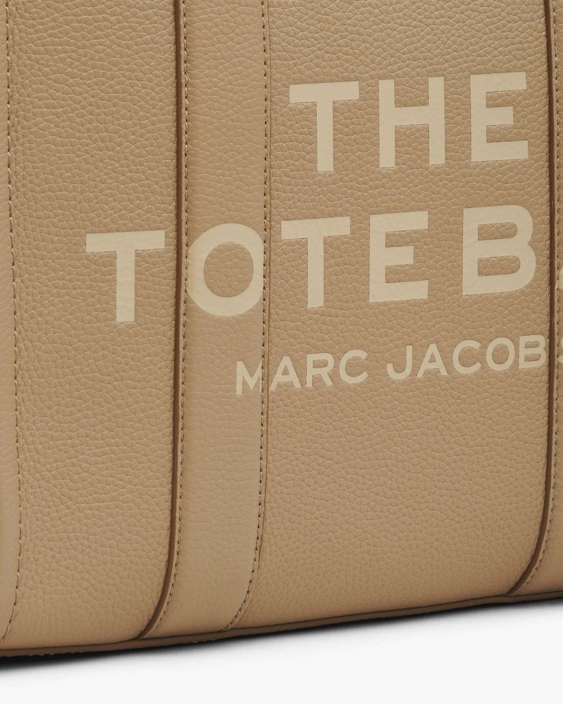 The Leather Medium Tote Bag Camel