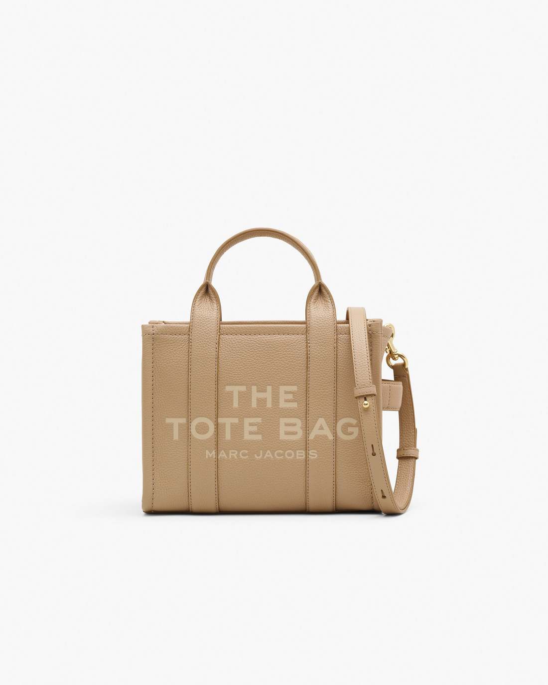 The Leather Small Tote Bag Camel