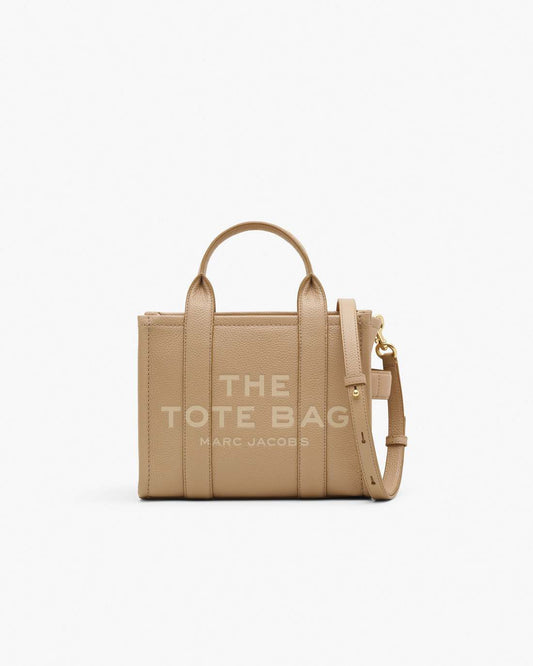 The Leather Small Tote Bag Camel