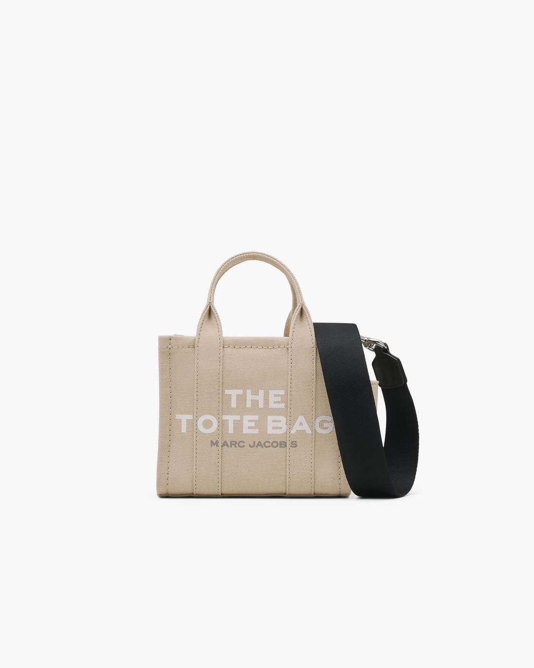 The Canvas Crossbody Tote Bag Beige