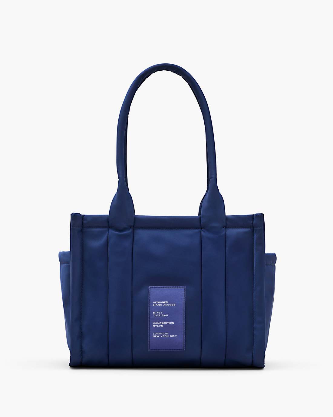 The Puffy Nylon Medium Tote Bag Blue Sea