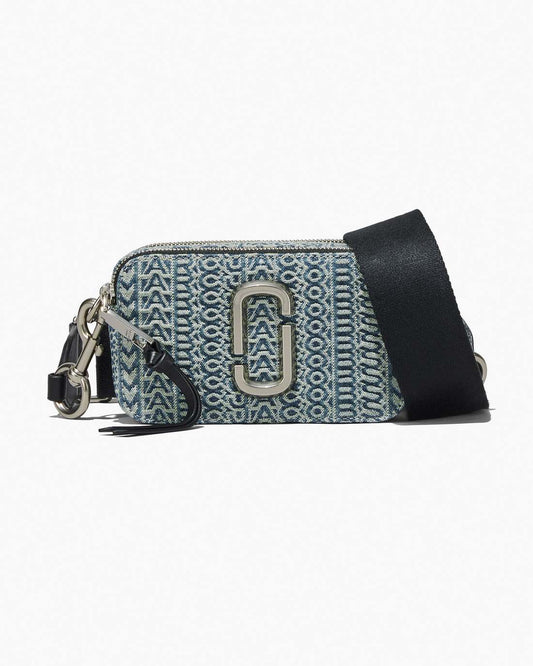 The Washed Monogram Denim Snapshot Sun Faded Denim