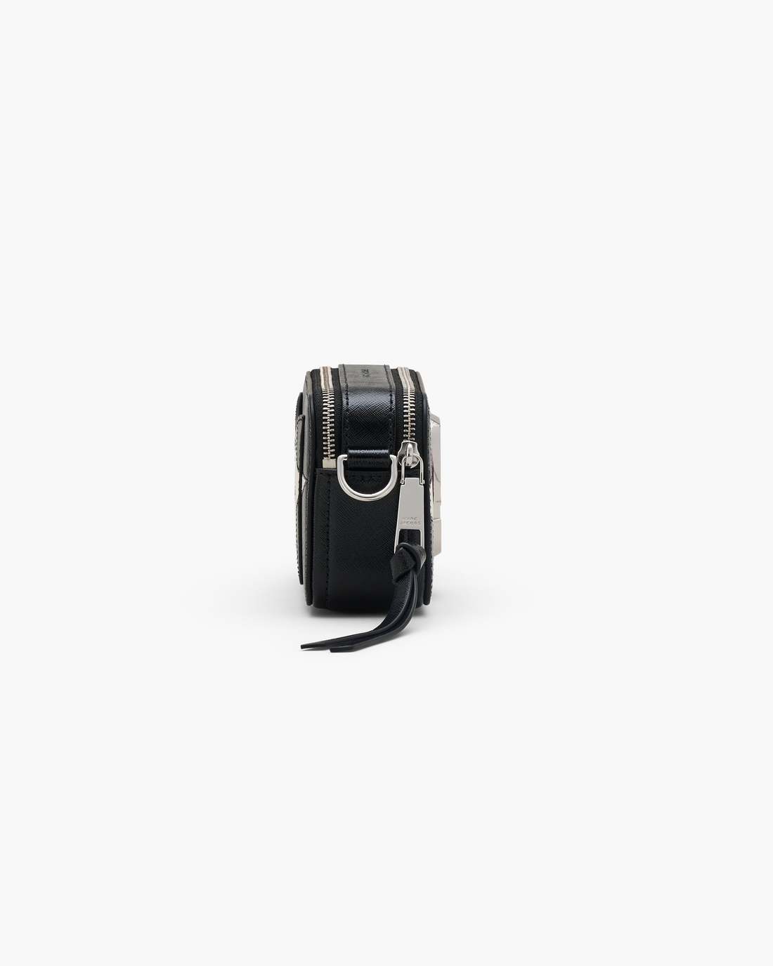 The Star Patchwork Leather Snapshot Black/White