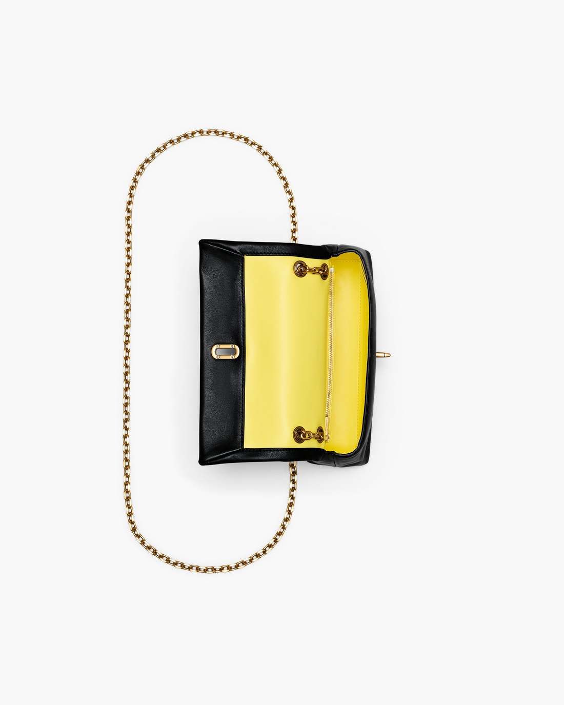 The Dual Chain Mini Bag Black