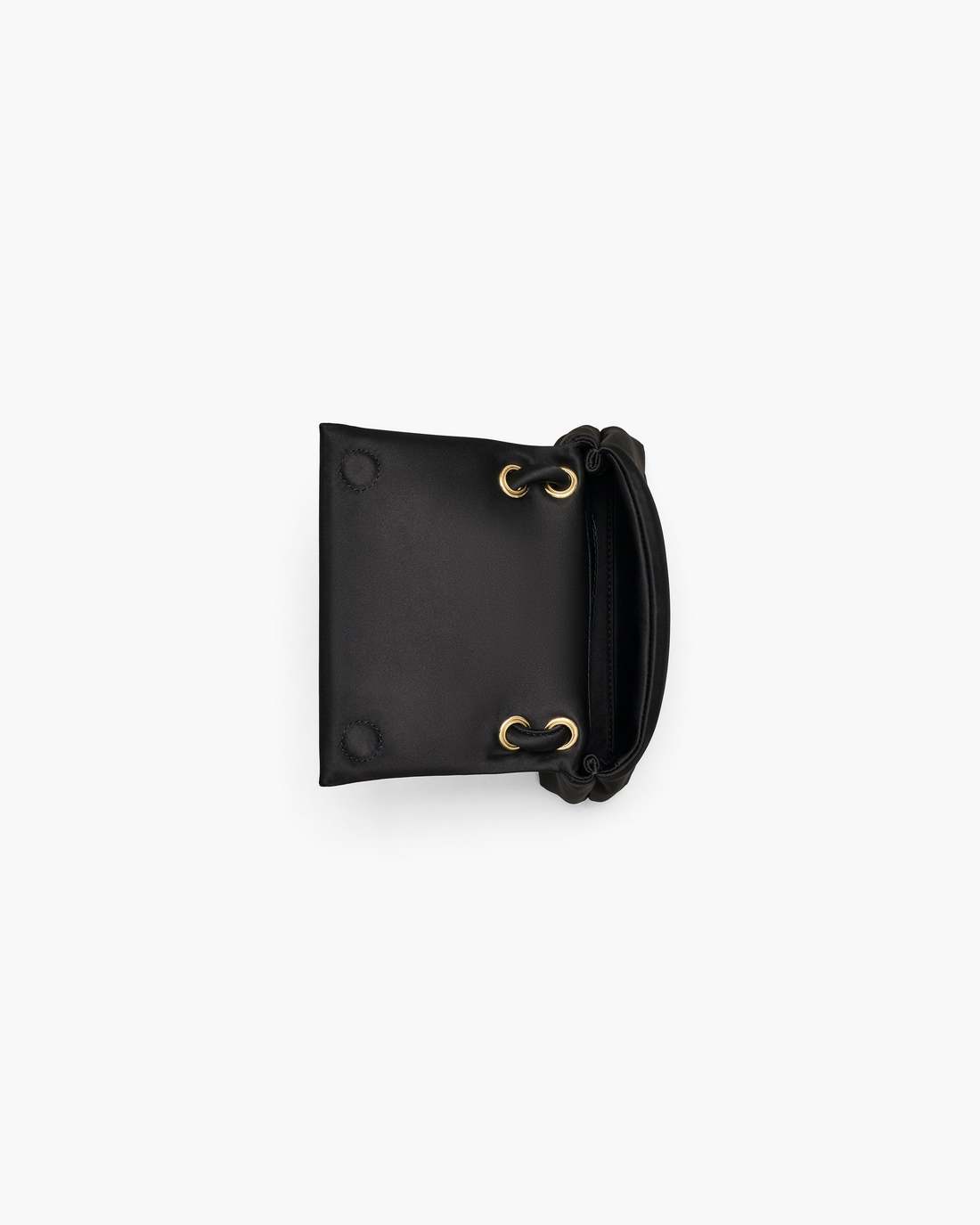 The Satin Micro Dual Bag Black