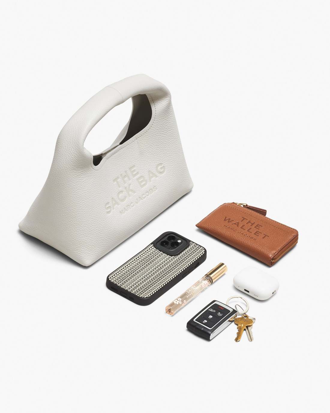 The Mini Sack Bag White