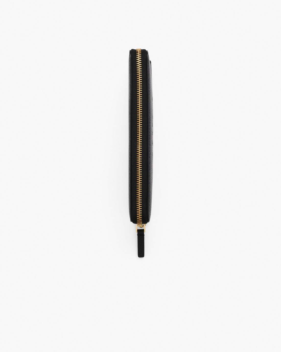The Leather Continental Wallet Black