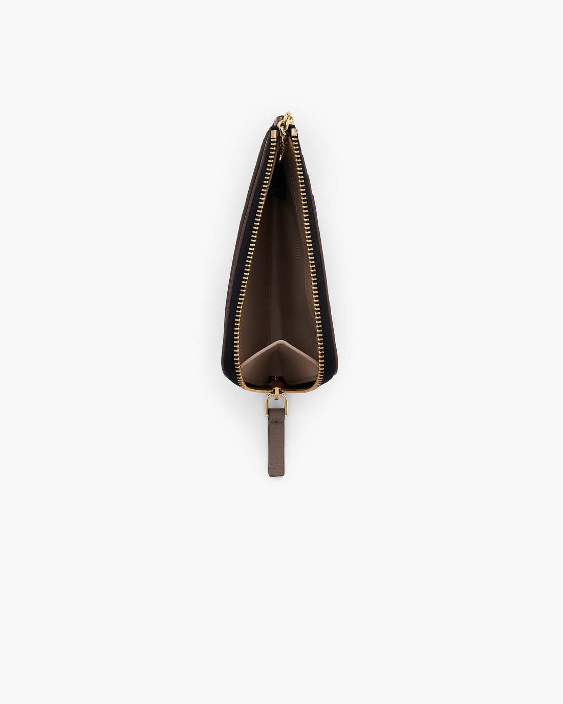 The Leather Top Zip Multi Wallet Cement