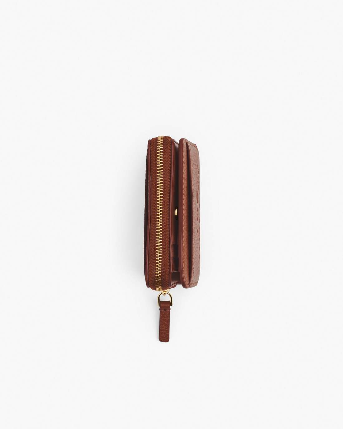 The Leather Mini Compact Wallet Argan Oil