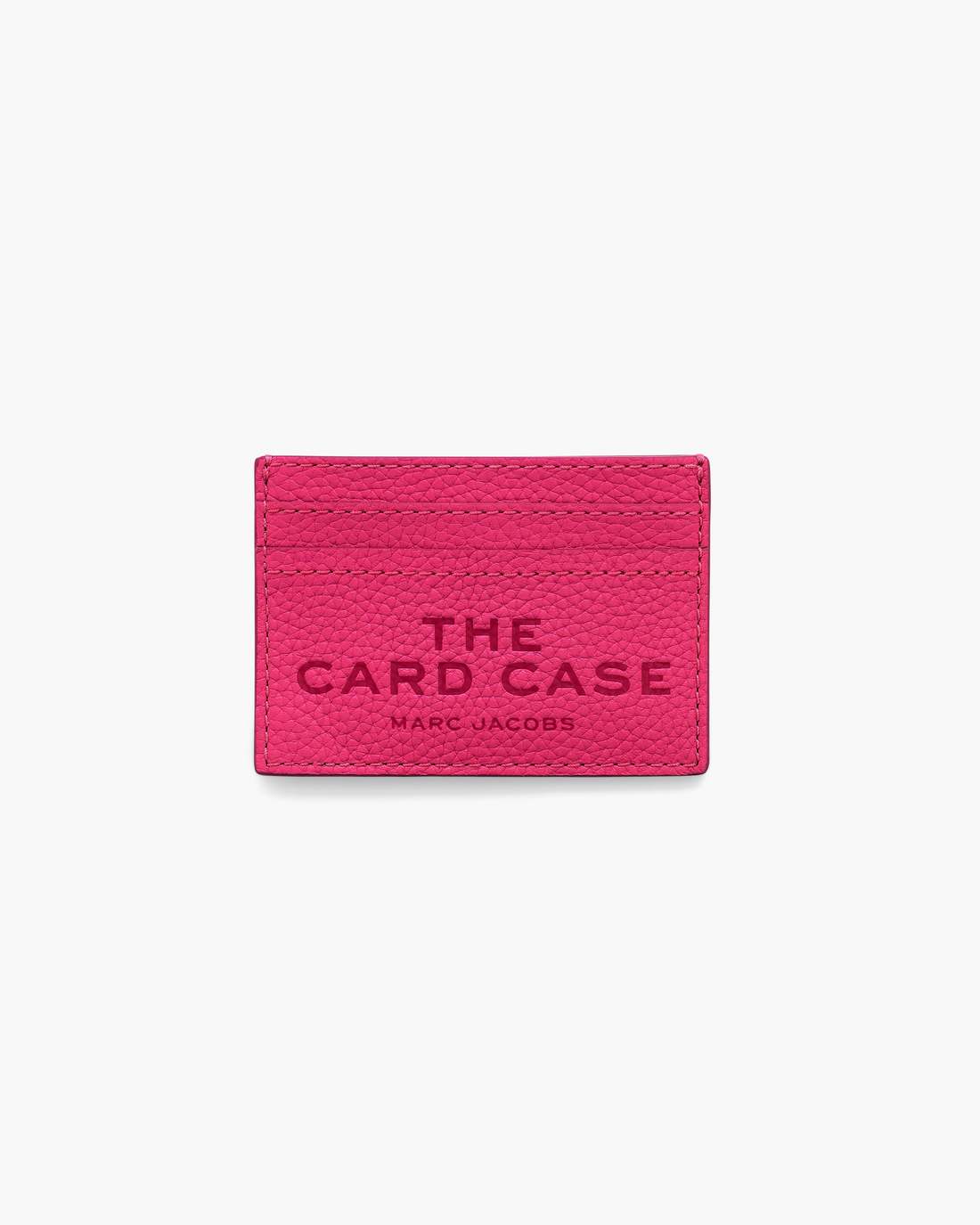 The Leather Card Case Raspberry Pink