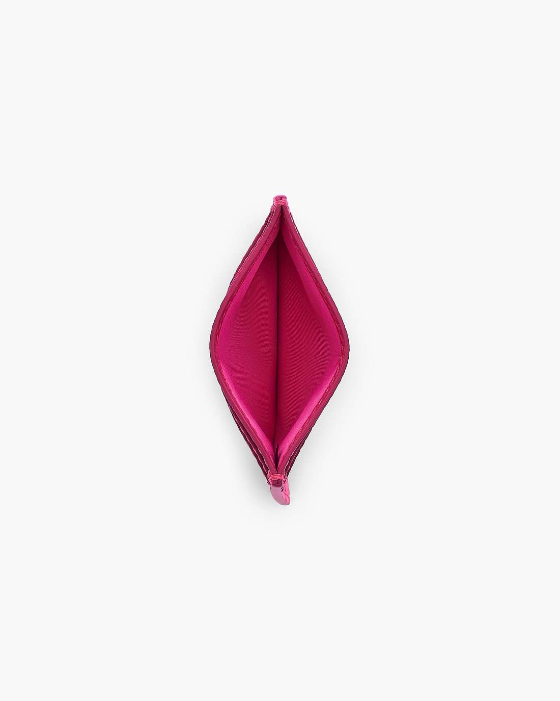 The Leather Card Case Raspberry Pink