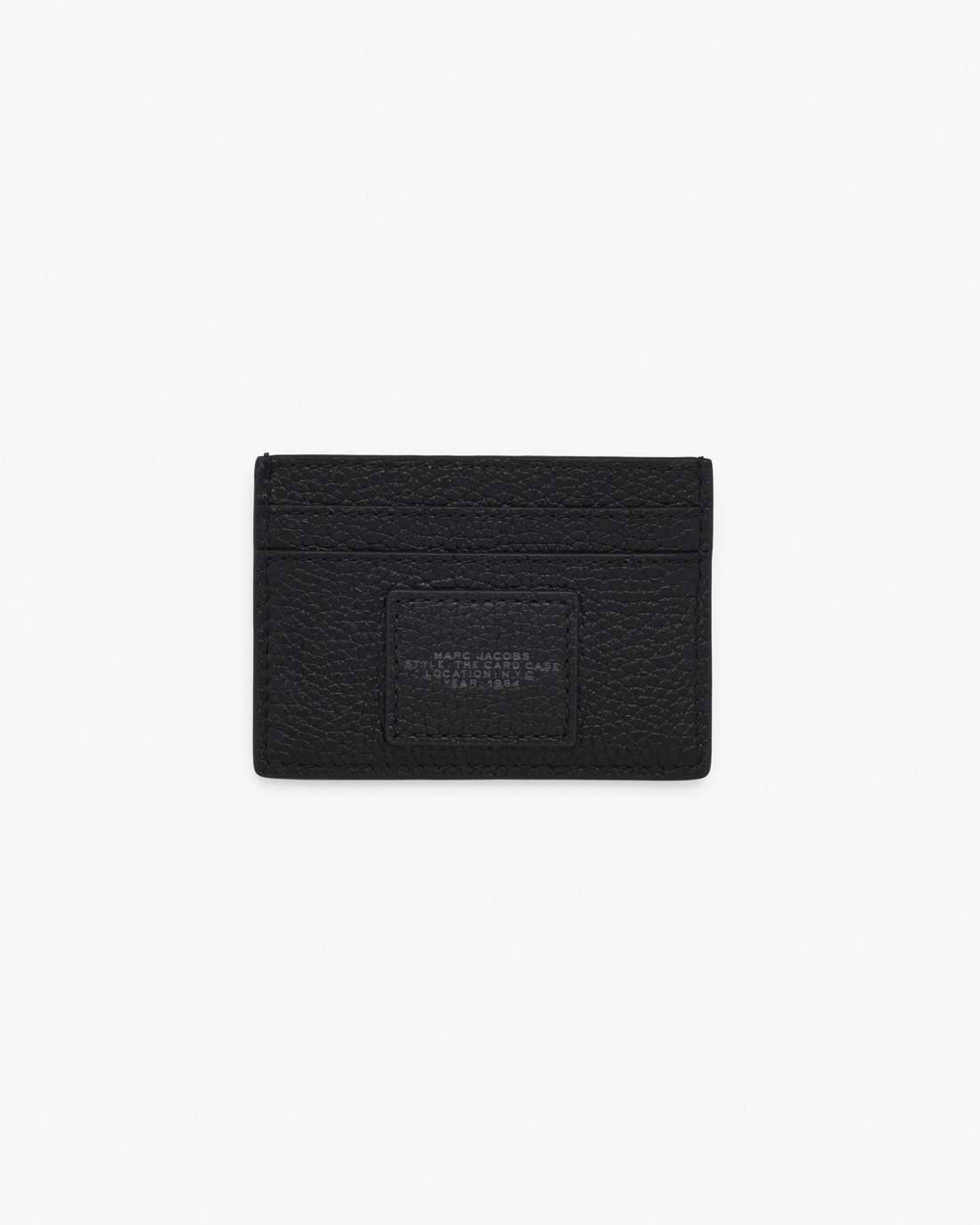 The Leather Card Case Black
