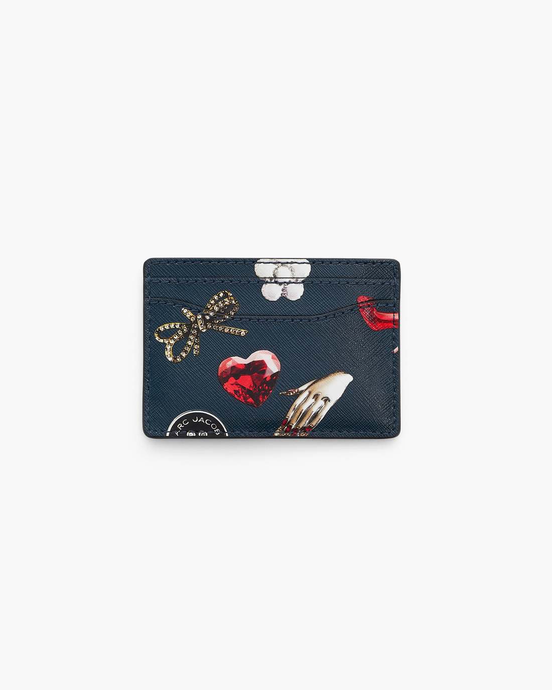 The Trinket Utility Snapshot Card Case Navy Multi
