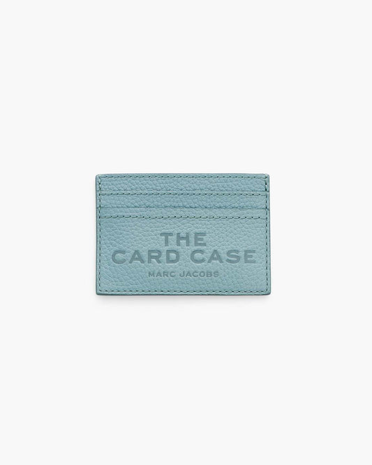 The Leather Card Case Sky Blue
