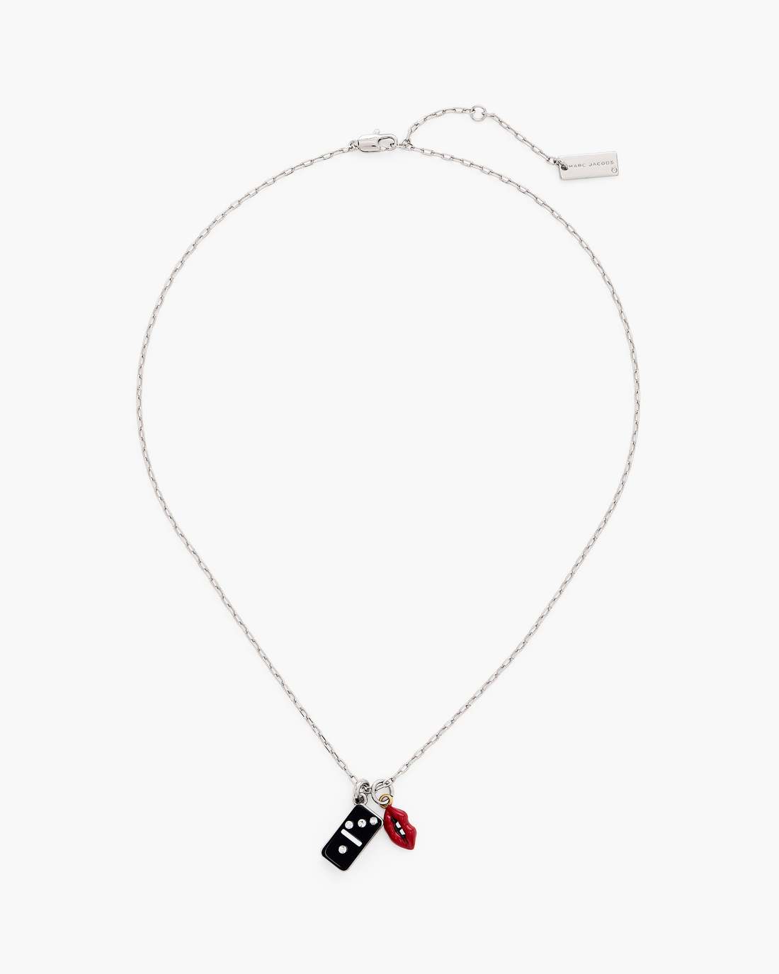 The Trinket Pendant Necklace Silver/Multi