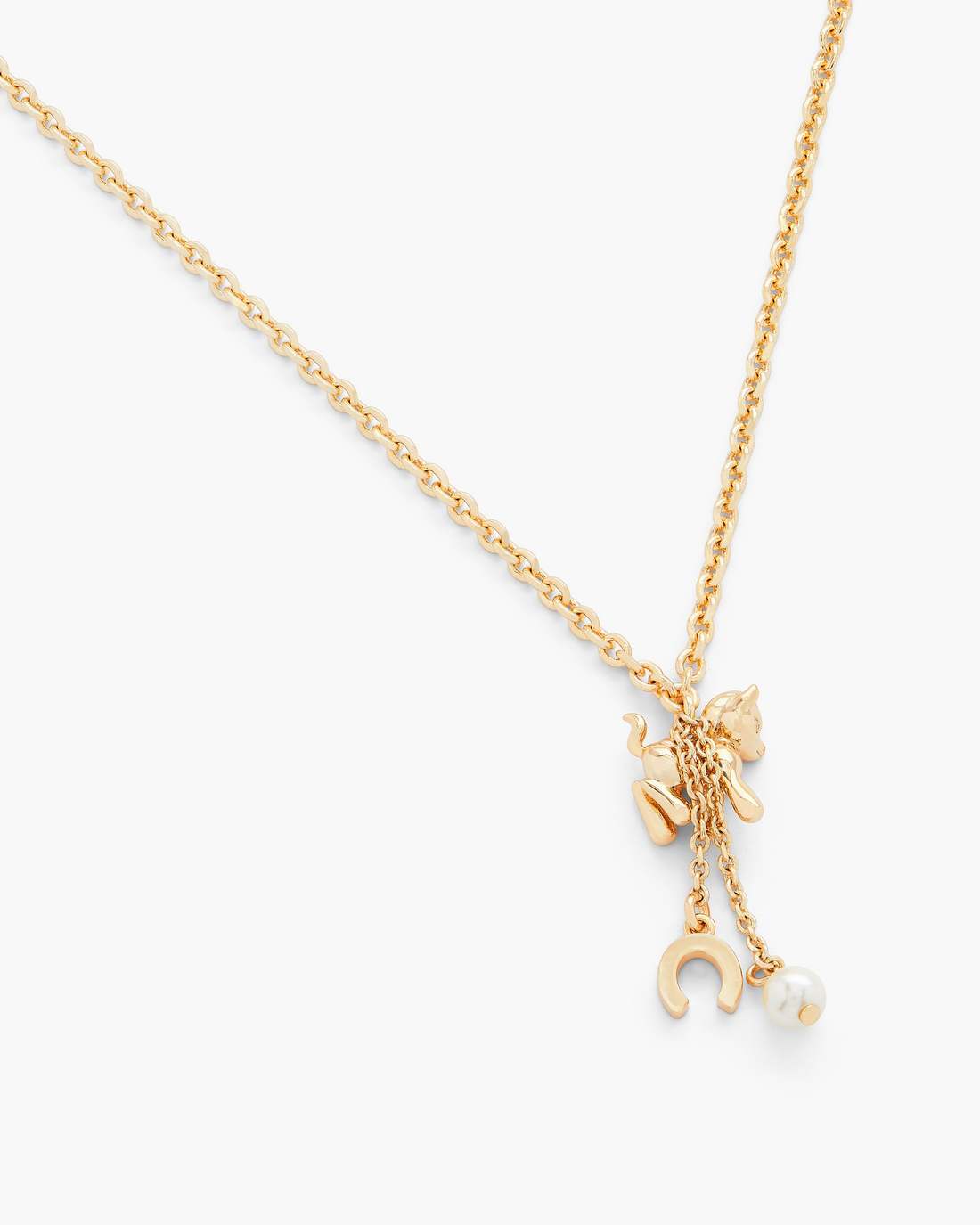 The Year Of The Horse Necklace Gold