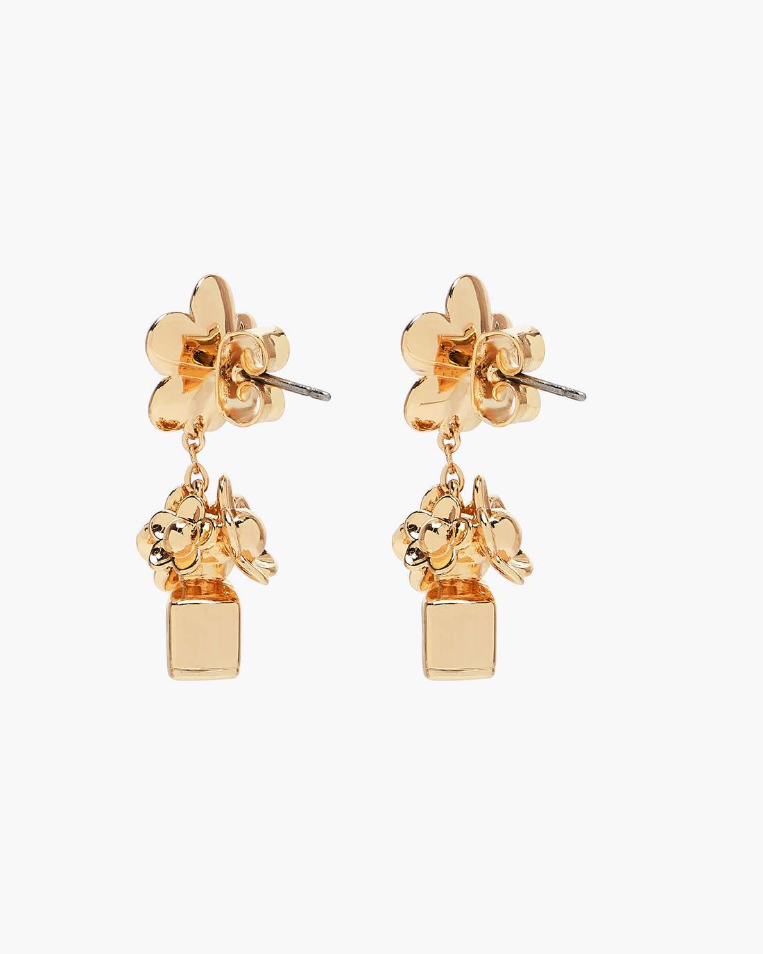 The Mini Icon Daisy Earrings Gold