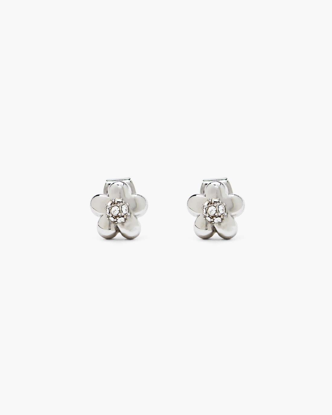 The Daisy Earrings Silver/Crystal