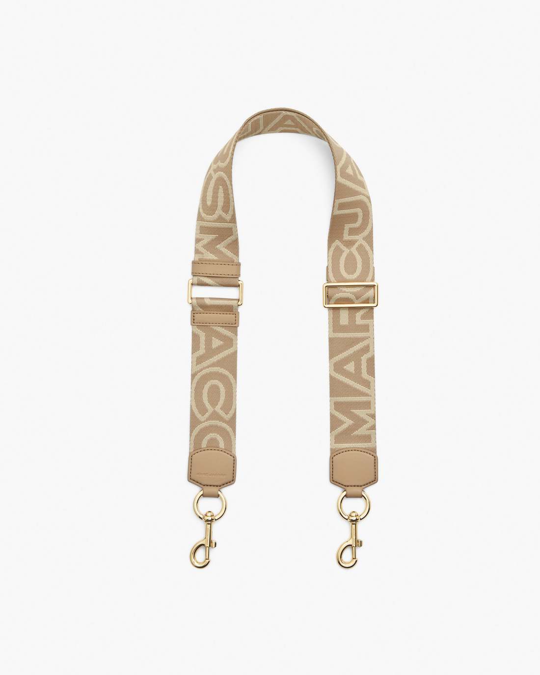 The Outline Logo Webbing Strap Camel