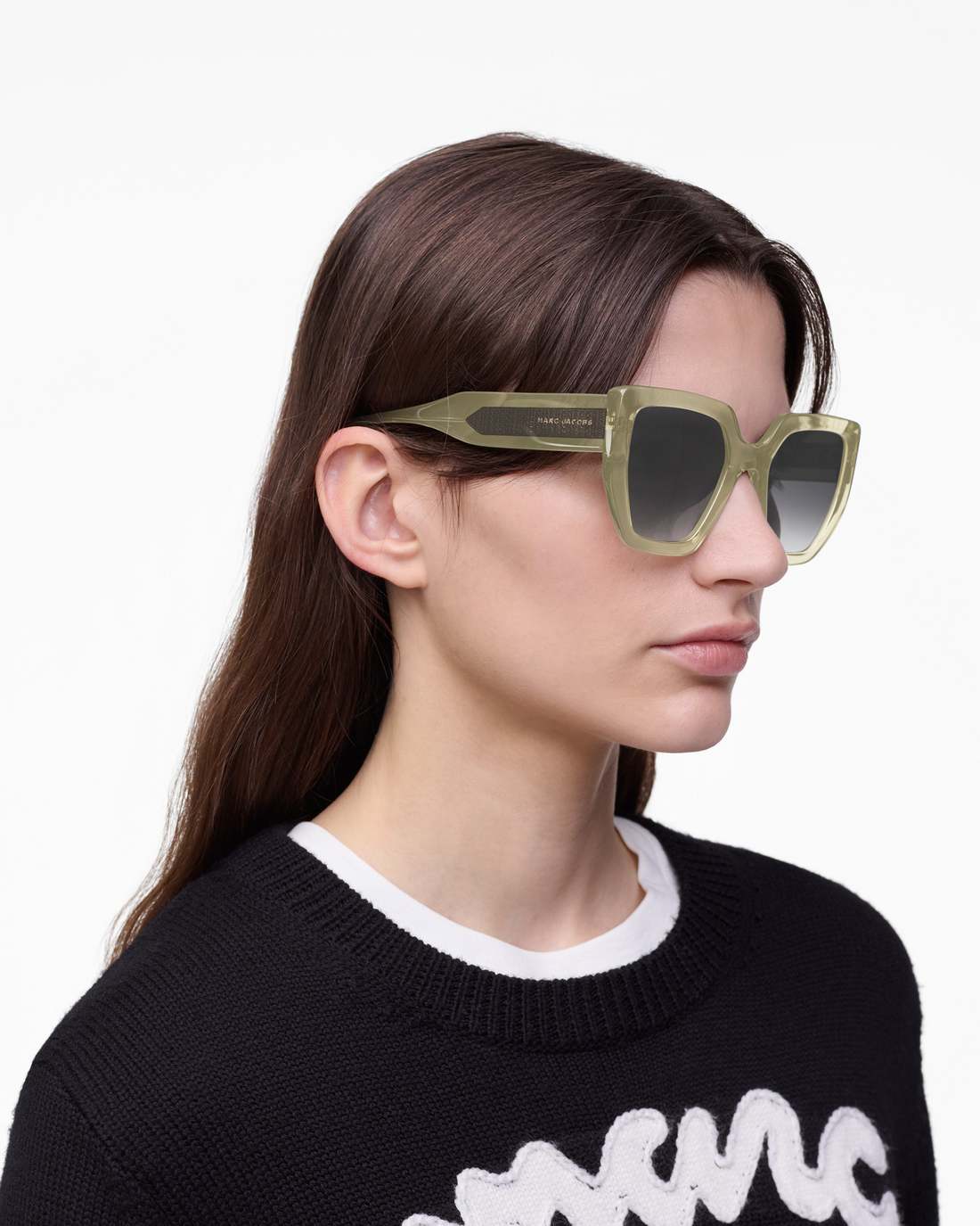 The J Marc Square Sunglasses Olive