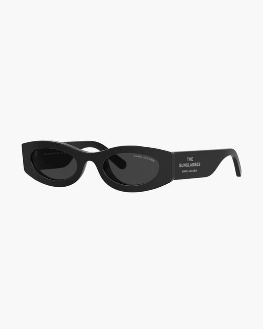 The Oval Sunglasses Black