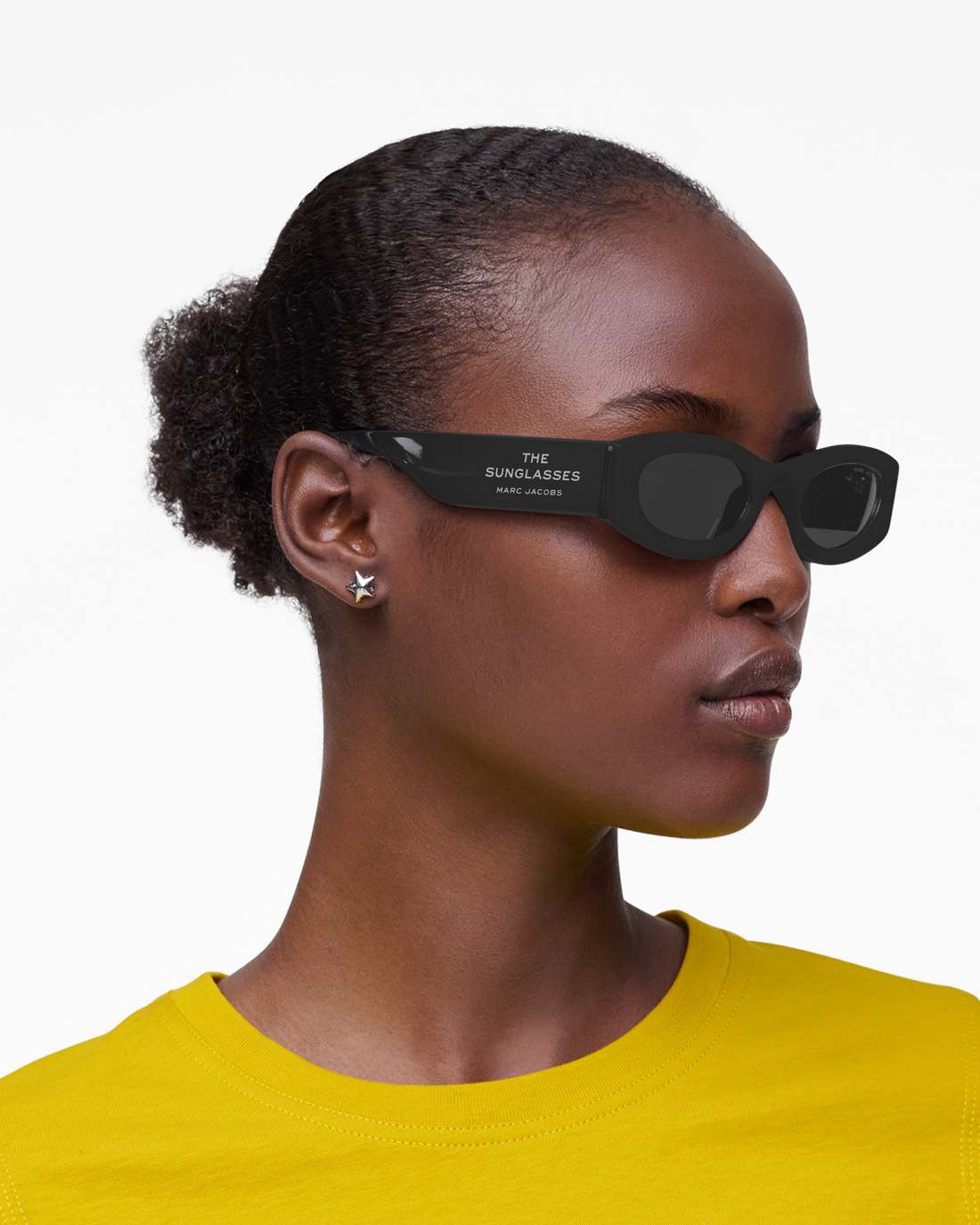 The Oval Sunglasses Black