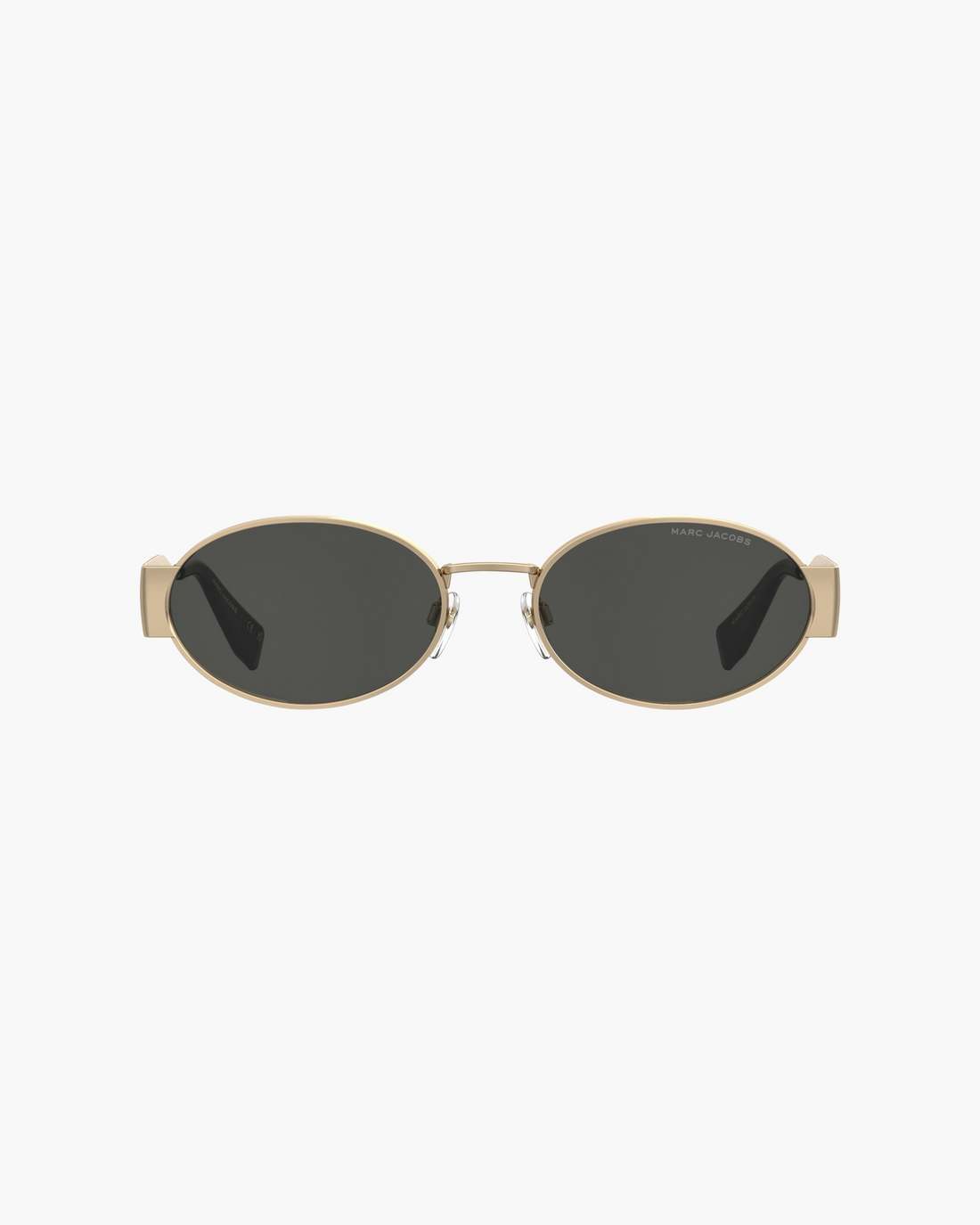 The Classic Logo Round Sunglasses Black/Gold