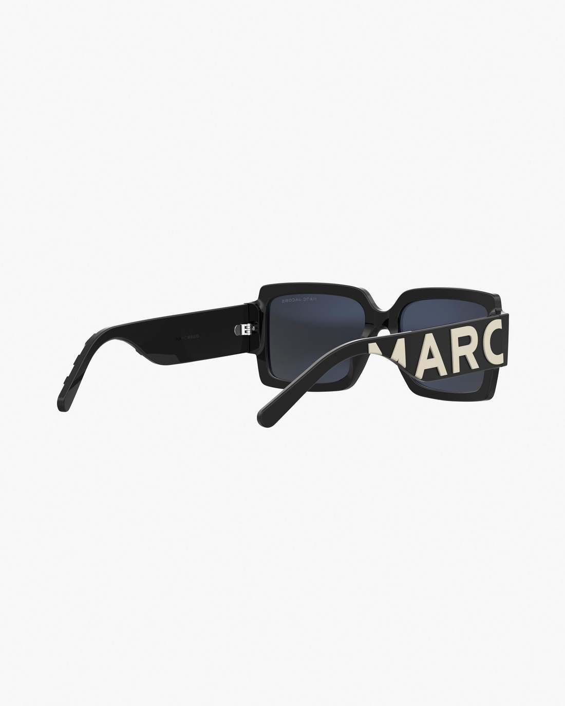 The Bold Logo Square Sunglasses Black/White