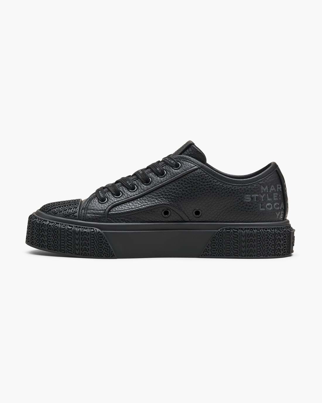The Leather Sneaker Black