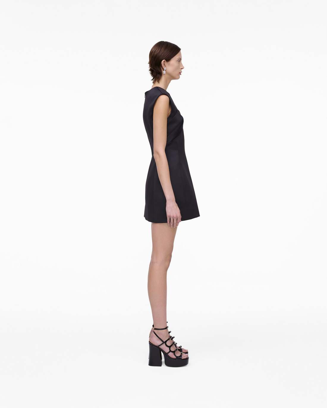 The Kiki Platform Sandal Black