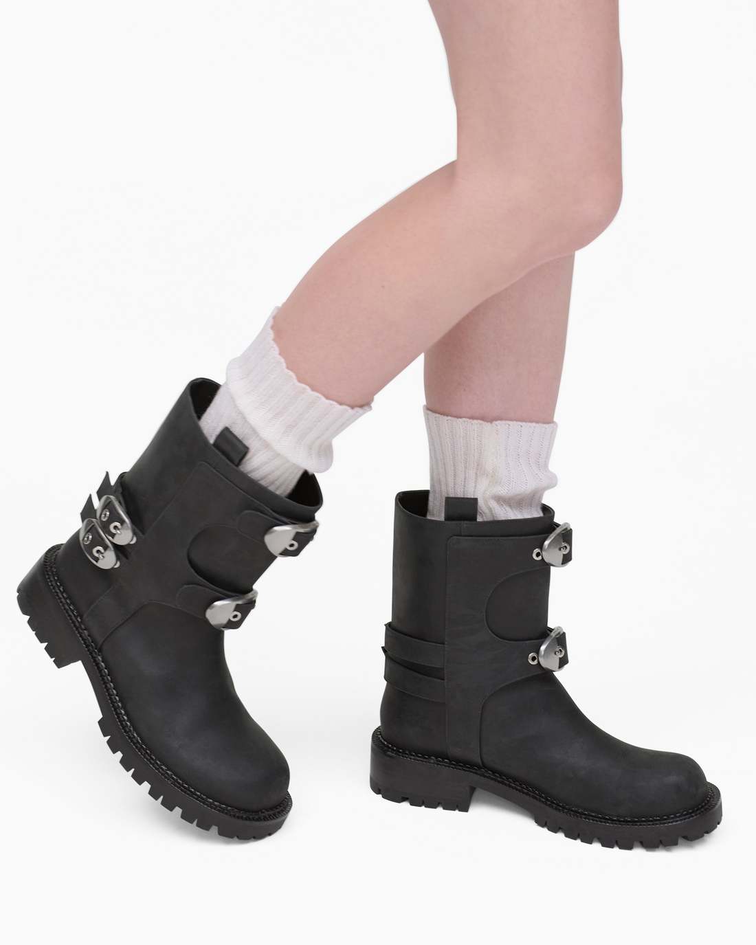 The Kiki Moto  Boot Black