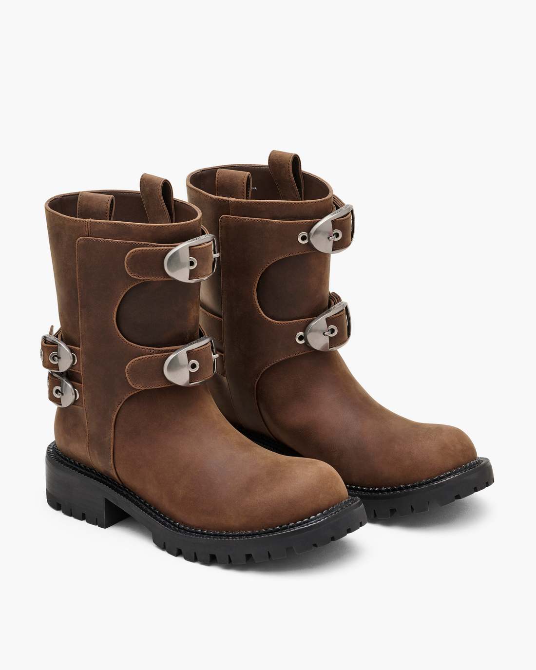 The Kiki Moto  Boot Tobacco