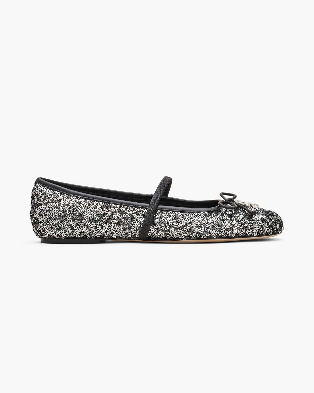 The Sequin Sabrina Ballerina Silver