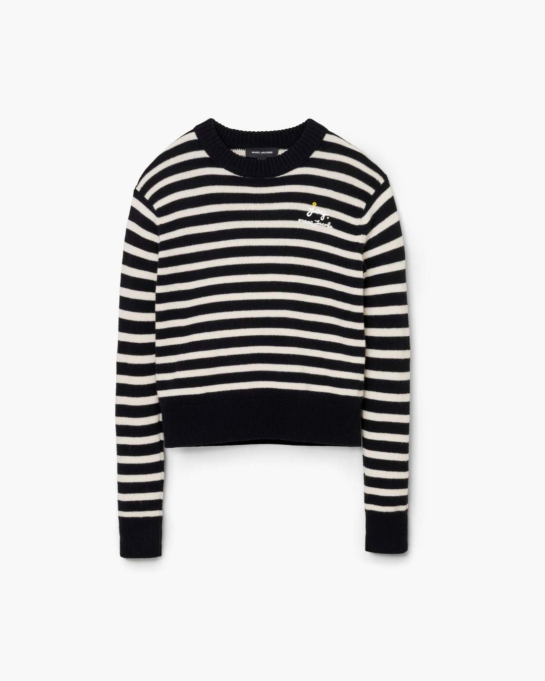 Joy Striped Crewneck Black/White