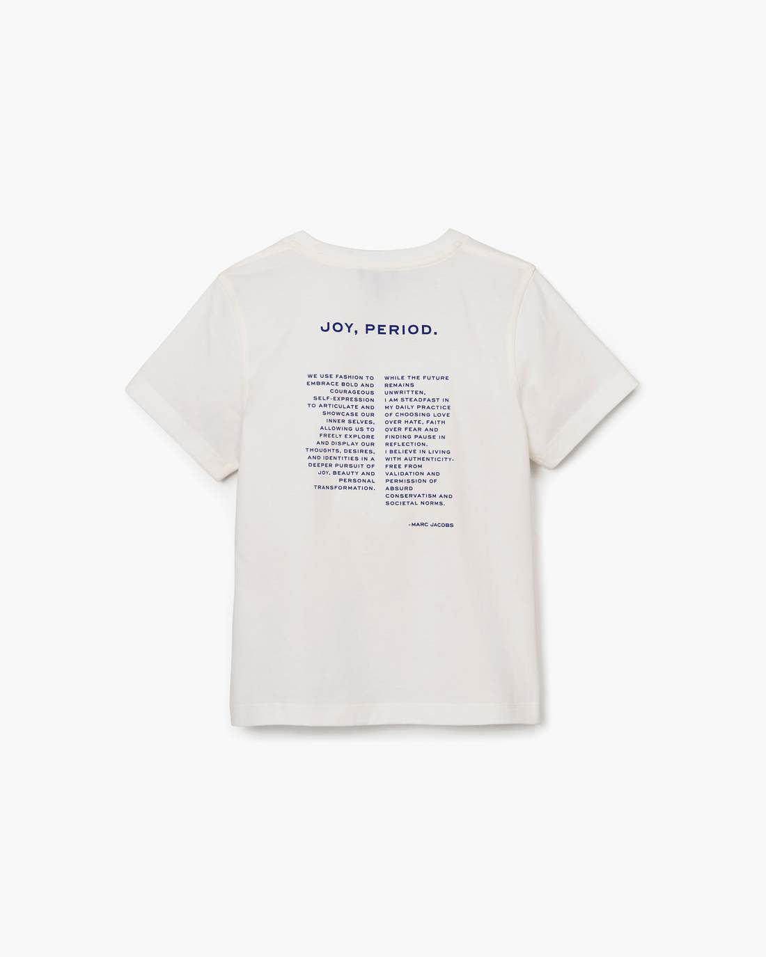 Joy. Slim Tee White