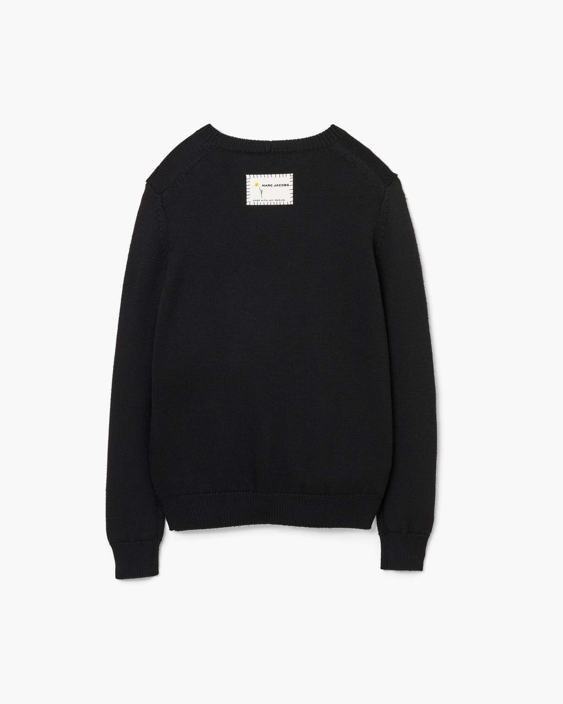 Marc Is Joy Jacquard Crewneck Black