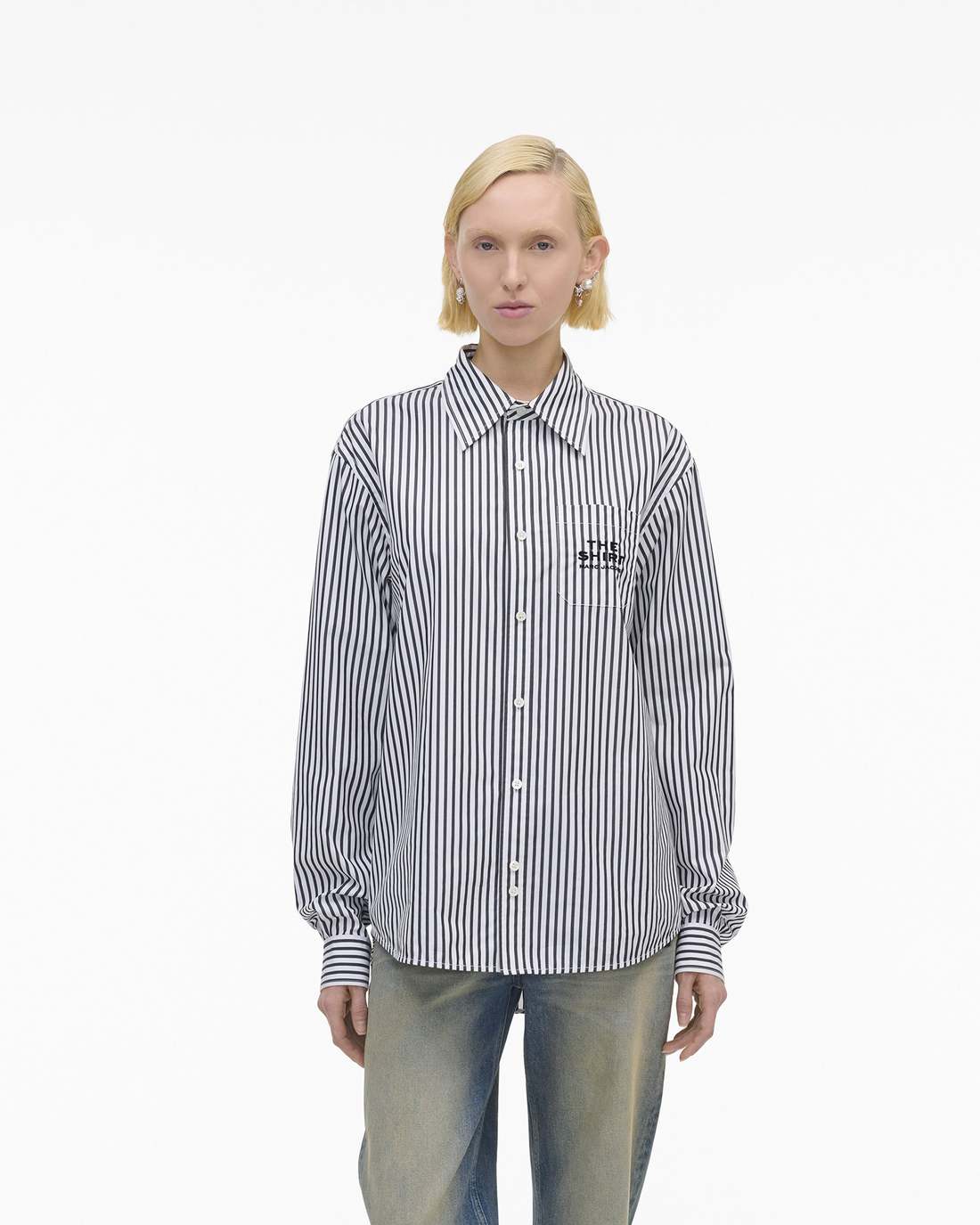 The Striped Shirt Black/White
