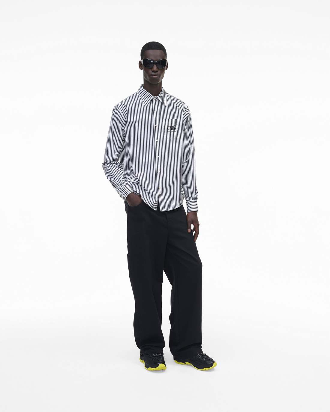 The Striped Shirt Black/White