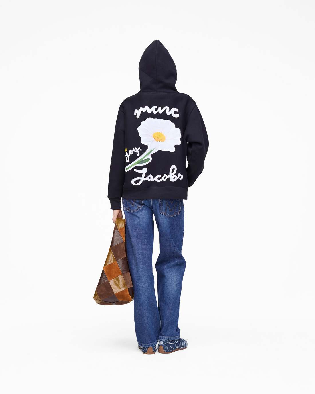 Marc Is Joy Daisy Hoodie Black