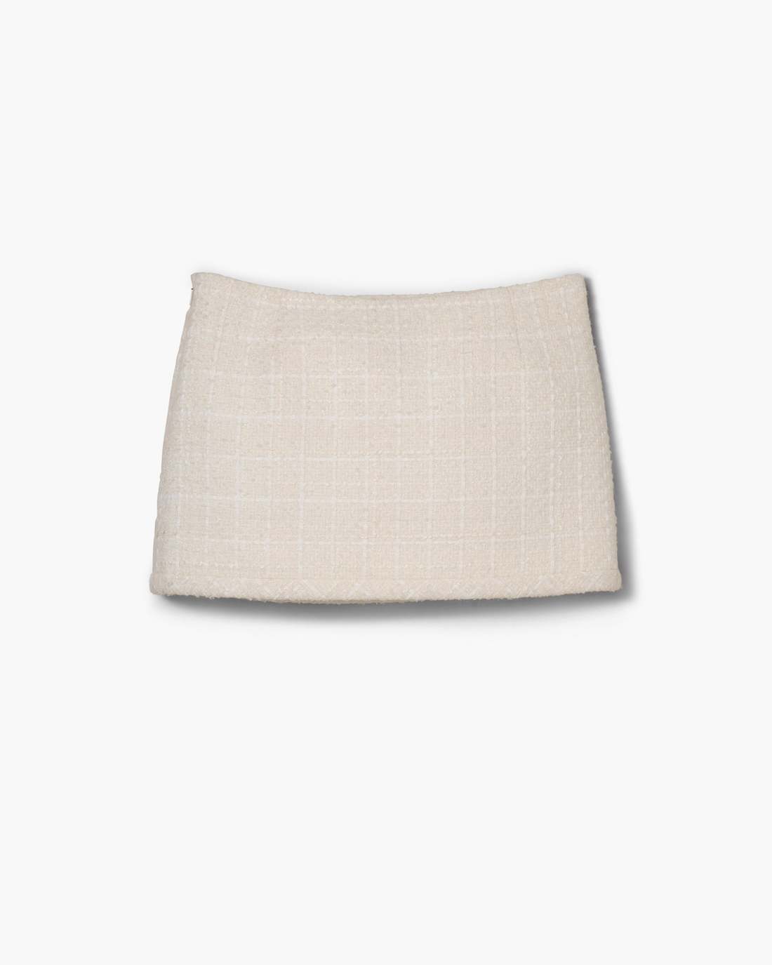 Tweed Mini Skirt Ivory