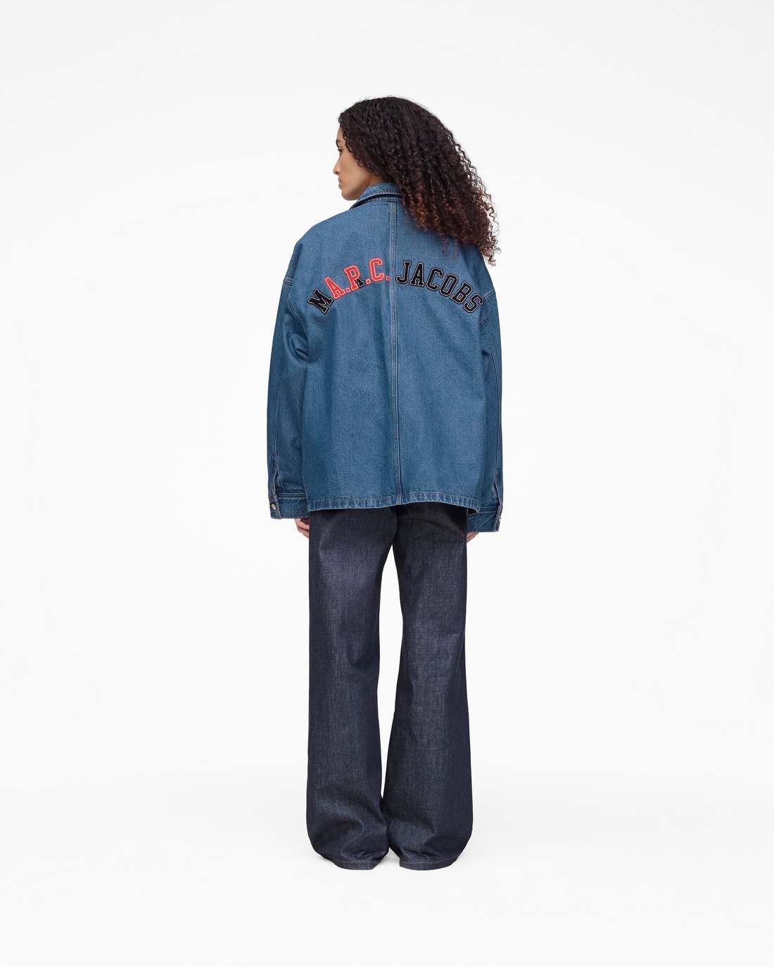 The A.P.C. X Marc Jacobs Denim Unisex Jacket Washed Indigo