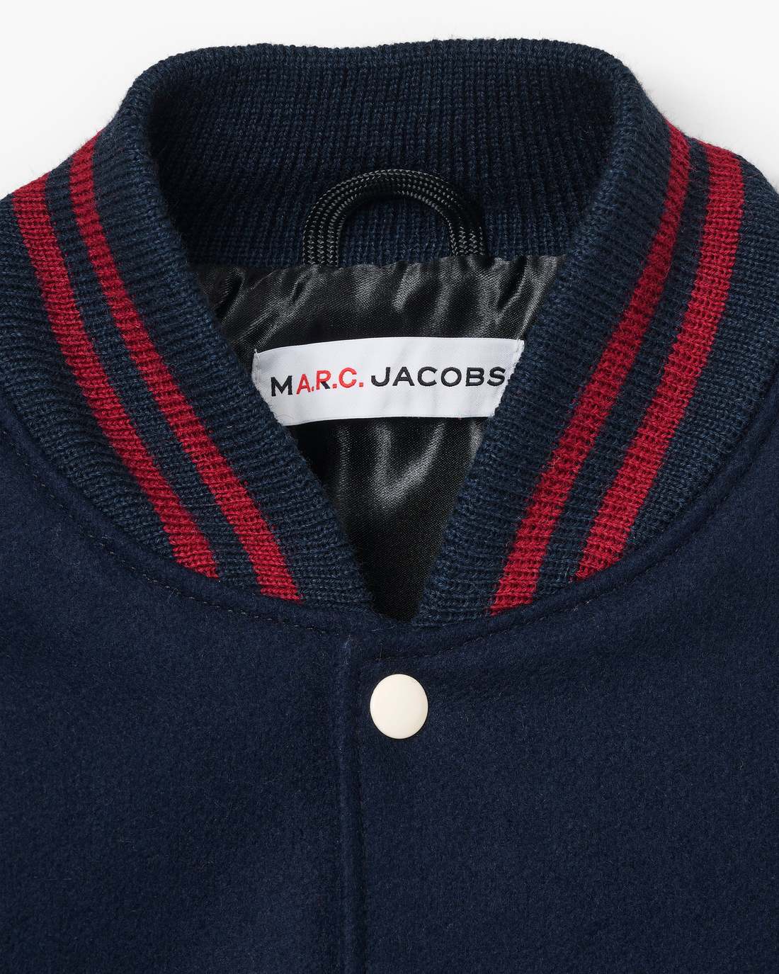 The A.P.C. X Marc Jacobs  Varsity Jacket Dark Navy/White