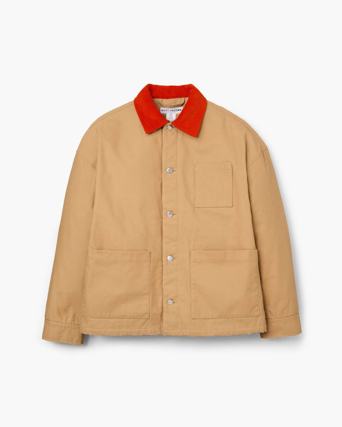 The A.P.C. X Marc Jacobs Stoned Canvas Unisex Jacket Camel
