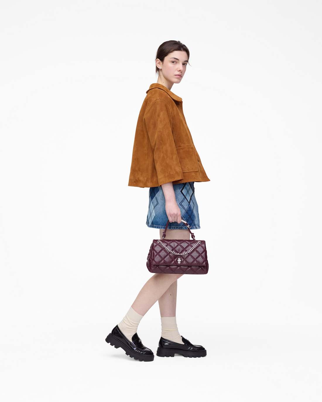 Suede Doll Jacket Copper